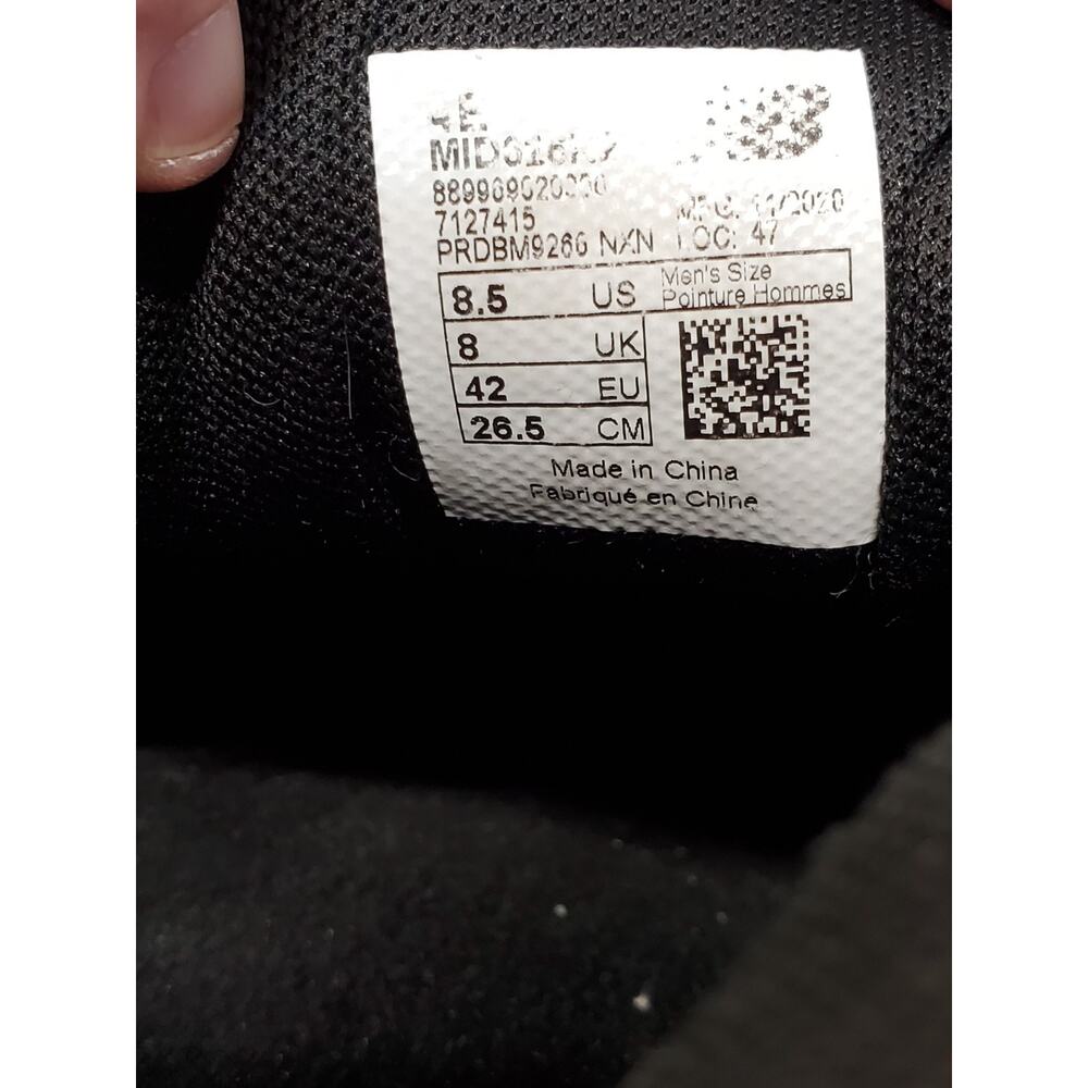 New Balance 626 Industrial Work Shoes Mens 8.5 Black Slip Resistant Leather Walk - Picture 9 of 10